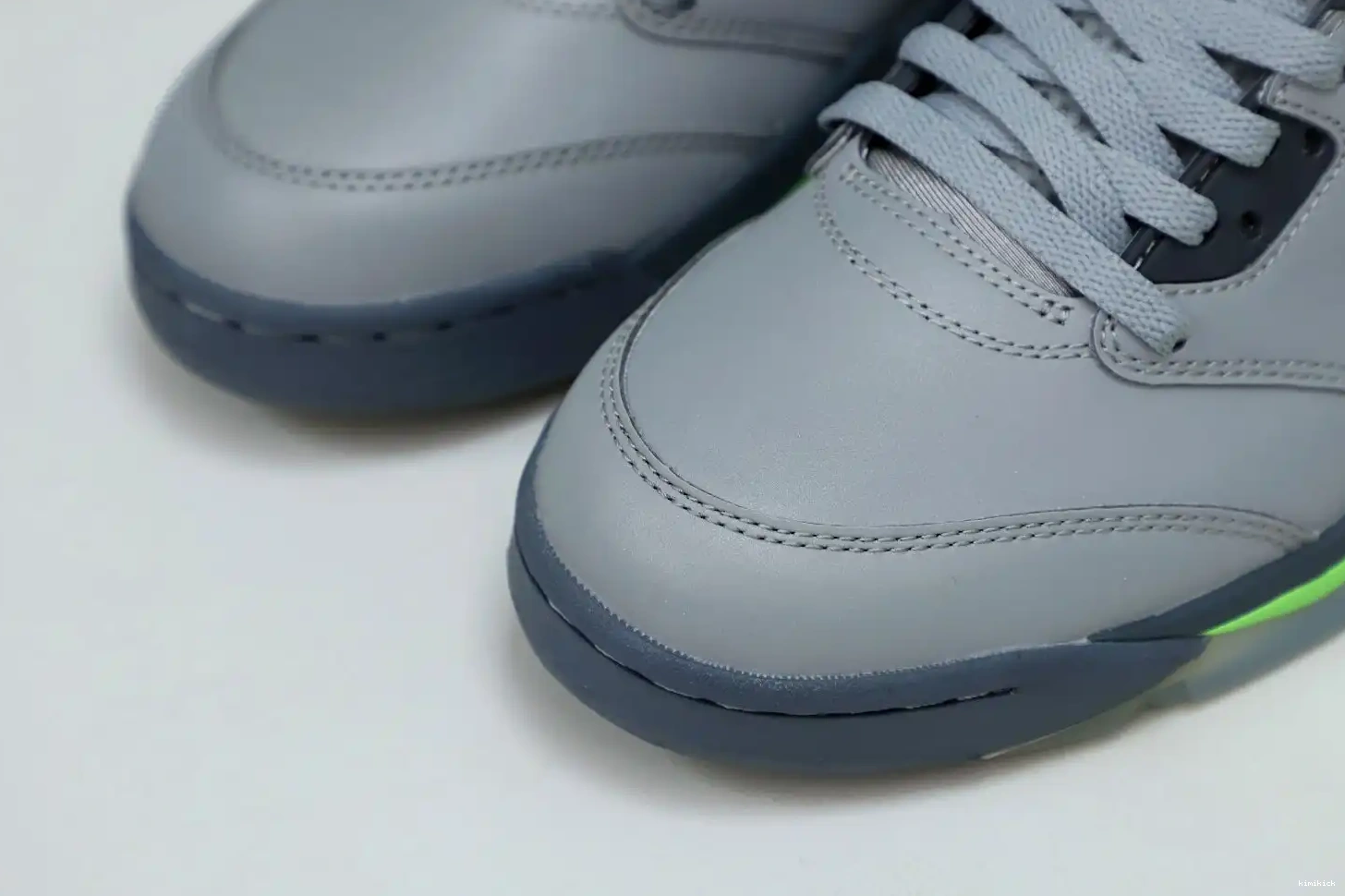 Kimikick 2022 BEAN' 5 RETRO JORDAN 'GREEN AIR 0430